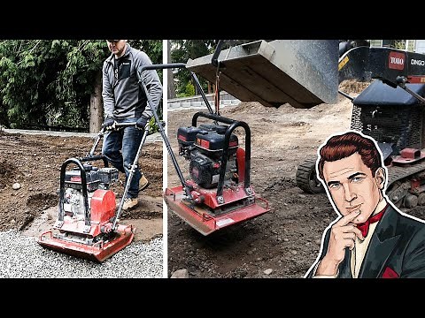 The Wen Plate Compactor is an Absolute BEAST
