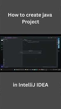 Create Your First Java Project in IntelliJ IDEA | Beginner Tutorial