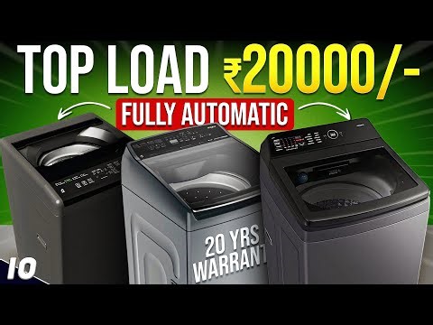 [TOP 3]🔥 TOP Load Washing Machine in India 2025🔥Top 3 Washing Machines under 20000 for Home Use 🚀
