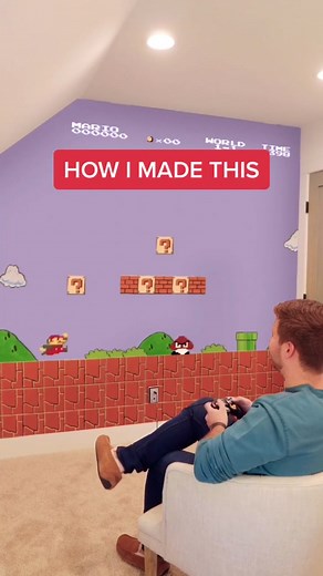 Playing Super Mario on My Wall - Step-by-Step Tutorial