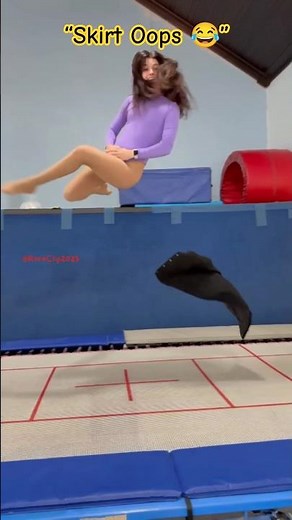 “Unexpected Skirt Fails 🤭 | Try Not to Laugh” #shorts #funny #oppsmoment