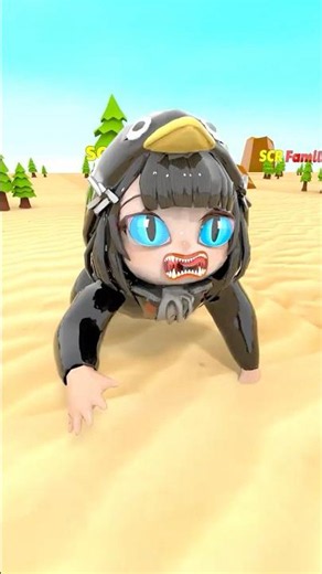 Tani disguised himself as a zombie to tease Gugugaga. #gugugaga #tani #shorts #funnyvideo