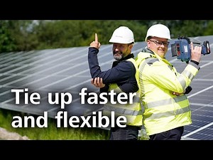 Perfect cable bundling in solar parks with Autotool CPK hybrid (EN)