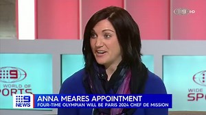 Australia's count down to the 2024 Paris Olympics is officially underway tonight with the appointment of our country's chef de mission, cyclist Anna Meares. #9News | WATCH LIVE 6pm | 9 News