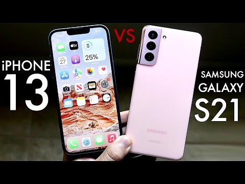 iPhone 13 Vs Samsung Galaxy S21! (Comparison) (Review)