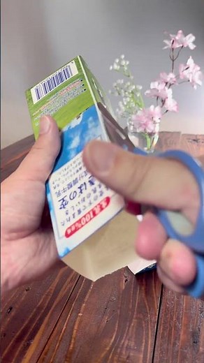 【スマホ固定の裏技】牛乳パックで作る縦動画用スタンド｜手ブレを防ぐ簡単DIY撮影術