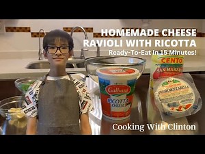 How to Make Ravioli Without A Pasta Maker | Ricotta Ravioli