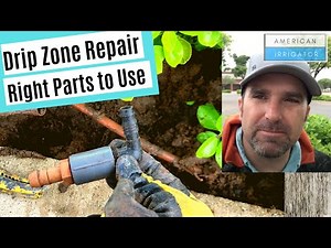 Swing Pipe To Drip Irrigation | Drip Zone Repair