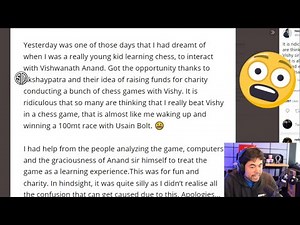 Vishy Anand vs Fishy Billionaire - CHEATING ALERT