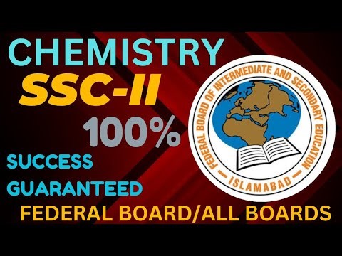 10th Chemistry Federal Board 100% Sure Guess | Chemistry 10th Federal Board Guess Paper
