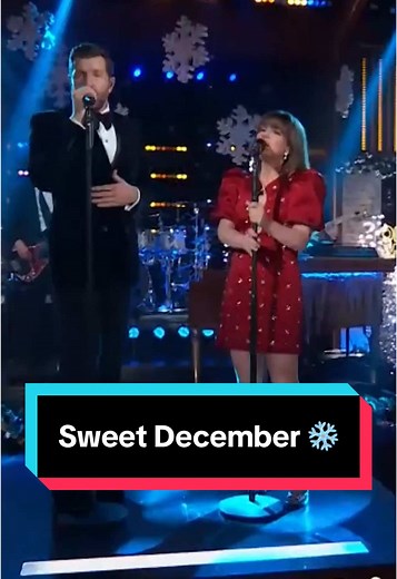 Sweet December ❄️ #holiday #kellyoke #duet #christmasmusic | brett eldredge