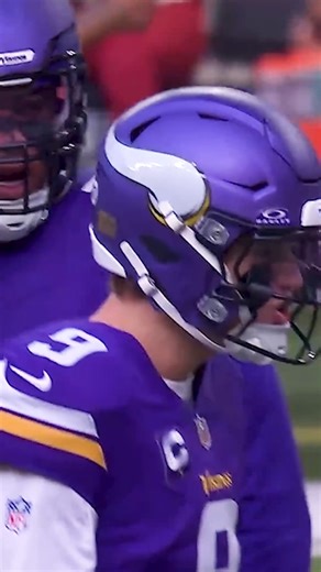 TD AND STARE DOWN SHRUG FROM JJ MCCARTHY ON THE OPENING DRIVE WASvsMIN on FOX/FOX One watch.nfl.com | NFL