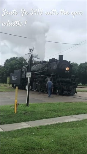 Santa Fe 3415 with an epic whistle!