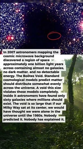 There Is a Void in Space So Large It Should Not Exist. It Is Completely Empty.
