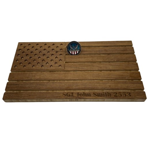 Personalized Challenge Coin Holder Custom Military Coin Display Stand Fathers Day Gift for Dad Veteran Gift Custom Desk Coin Rack USA Made - Etsy