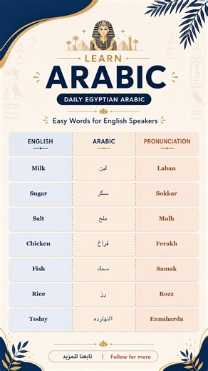 Egyptian Arabic for beginners 🇪🇬 #Shorts