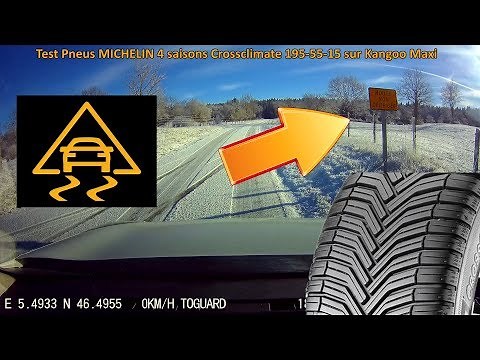 TEST Pneus MICHELIN CrossClimate+ 4 saisons en conditions réelles