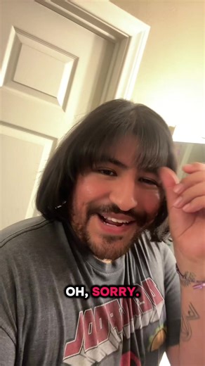 💇🏽‍♀️ A bob and bangs 😌 #ufomoonlight #bob #bobhaircut #gayman #gaylatino
