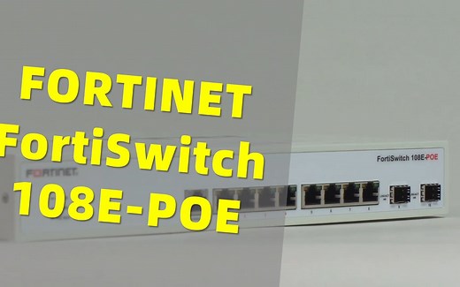 Fortinet FortiSwitch 108E-POE：FortiGate的最佳搭档