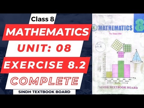 Exercise 8.2 Class 8 Mathematics Sindh textbook | Class viii Mathematics