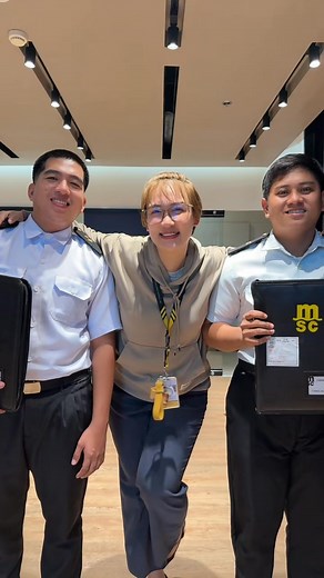 21K views · 392 reactions | Bon Voyage & Happy Sailing Cadets! Truly, dreams do come true in God’s perfect timing. We’re so grateful and proud to be part of your success story. Safe travels and smooth seas ahead! #mscmaritime #fypシ゚viralシ #mcscargo #containervessel | MJ Santos | Facebook