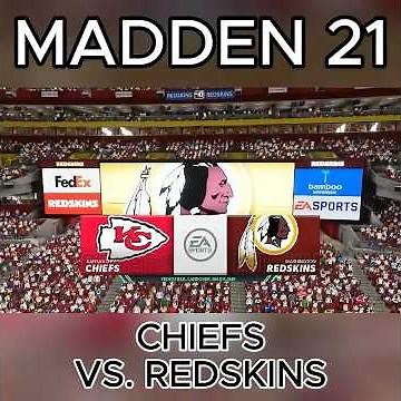 Chiefs vs. Redskins | Madden 21