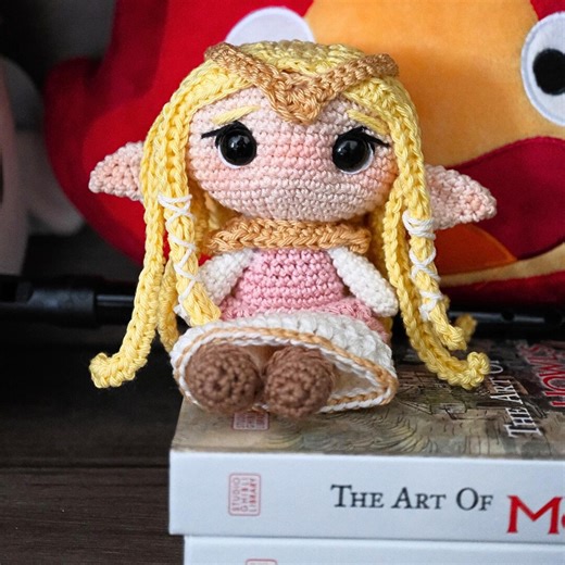 Elf Princess Inspired by Zelda Chibi Crochet Doll Pattern [PDF | ENGLISH] - Etsy
