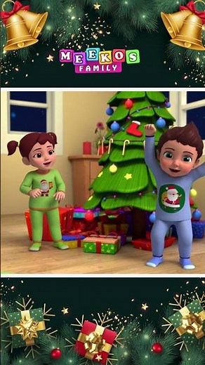 🎄 Jingle Bells 🔔 | Cute Christmas Kids Song #shorts #nurseryrhymes #trending #christmas #foryou