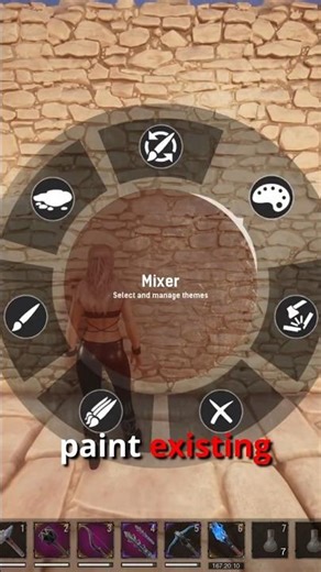 Change your BUILDING COLOR in Seconds #conanexiles #mods