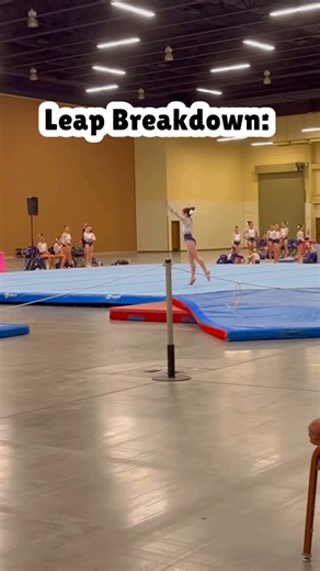 GymnasticsHQ | SkillTrakker on Instagram: "🤔Did you know a switch leap must hit a 180° split to avoid deductions? 👀 Here are some examples of a textbook leap vs. a deduction-worthy one. 🤸🏻‍♀️ 👩‍⚖️Judges are also looking for height, control, and body alignment... so let’s get you prepared 💪 💬 Comment “leap goals” to get a free switch leap progress sheet! 📋 #GymnasticsTips #CommentBelow #LeapGoals #FormCheck #SwitchLeaps #GymnasticsLife #DidYouKnow"