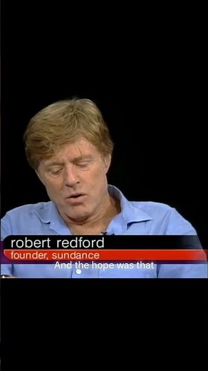 Robert Redford reveals the true vision behind the Sundance Institute: a sanctuary built to protect