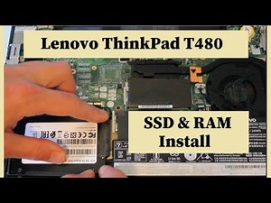 Lenovo ThinkPad T480 SSD & RAM Install + New Thermal Paste