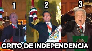 1.7M views · 19K reactions | Comparación grito de independencia Felipe Calderon vs Peña Nieto vs AMLO 2019 | JKI Videos | Facebook