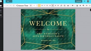 Company Dinner Welcome Sign Editable Template, Printable Welcome Sign, Corporate Event Front Door Sign, Emerald Green Welcome Board - Etsy