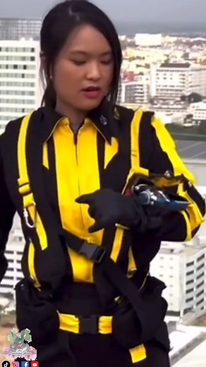 Yellow Buster I Yoko I Gobuster I Let’s morphin 😂 #supersentai #スーパー戦隊 #GoBusters #yellowbuster #tokusatsu #cosplay #コスプレ | Darkcha Hero