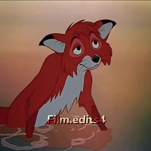 The Fox and the Hound Friendship Moment