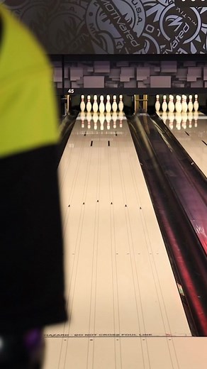 Black Venom Bowling Ball Knocked Out #1BoardChallenge