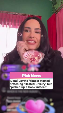 Demi Lovato's heated rivalry book vs. show mix-up sparks fan debate on LGBTQ+ romance
