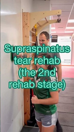 Supraspinatus tear and shoulder instability rehab (the 2nd rehab stage)