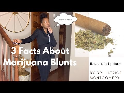 Three Little Known Facts about Marijuana Blunts: Brief Research Update