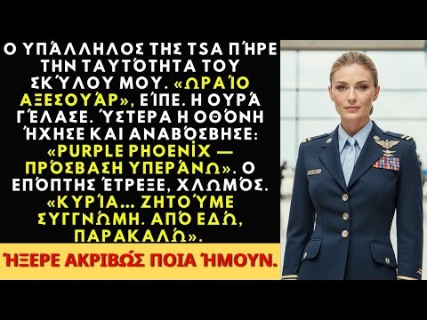 Αεροδρόμιο νόμισε την ταυτότητα ψεύτικη — μέχρι ο σαρωτής να δείξει «PURPLE PHOENIX».