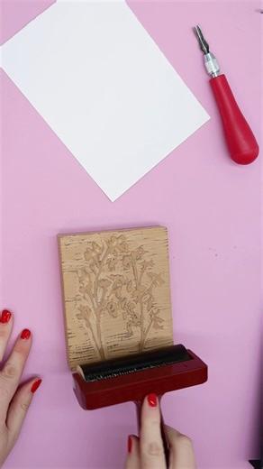 Linocut print #printmaking