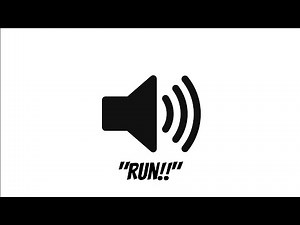 RUN Popular Meme Sound Effect