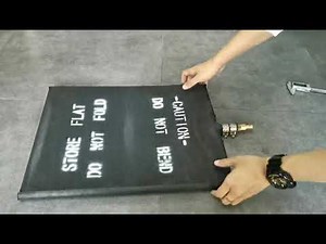 Rubber conveyor belt hot vulcanizing machine pressure bag