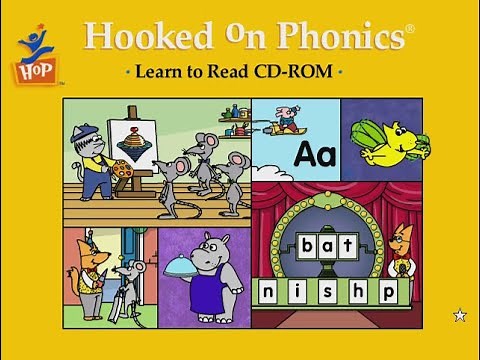 Hooked on Phonics Learn to Read CD-ROM 2001 - Screen Record and Gameplay
