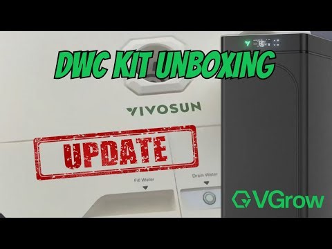 Alles drin, ready to grow 💦 VIVOSUN DWC Hydroponics Kit Unboxing