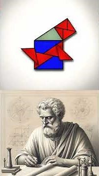 More proofs for the Pythagorean theorem! I love these little geometry puzzles#geometry #geometryart