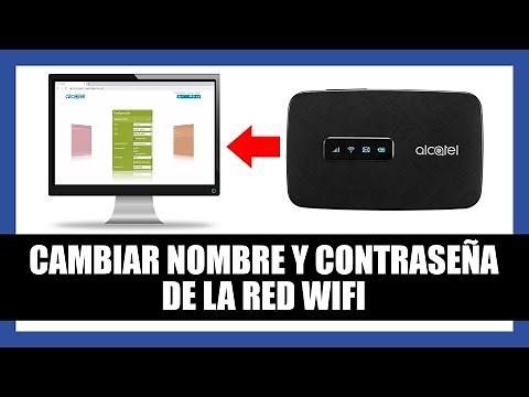Alcatel Link Zone MW41NF Modem: How to Change the Name and Password from Your PC