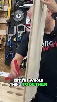 Building a Wooden Frame: Step-by-Step Guide #shorts