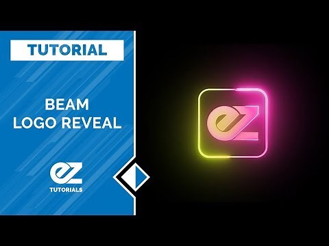 How To Create A Beam Logo Reveal In After Effects Tutorial (Free Plugins)